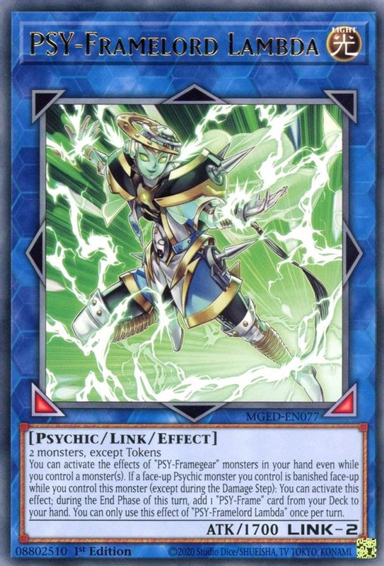 PSY-Framelord Lambda - MGED-EN077 - Rare