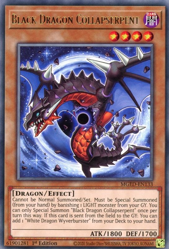 Black Dragon Collapserpent - MGED-EN133 - Rare