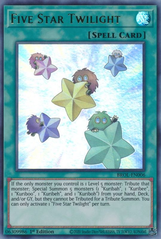 Five Star Twilight - BROL-EN006 - Ultra Rare