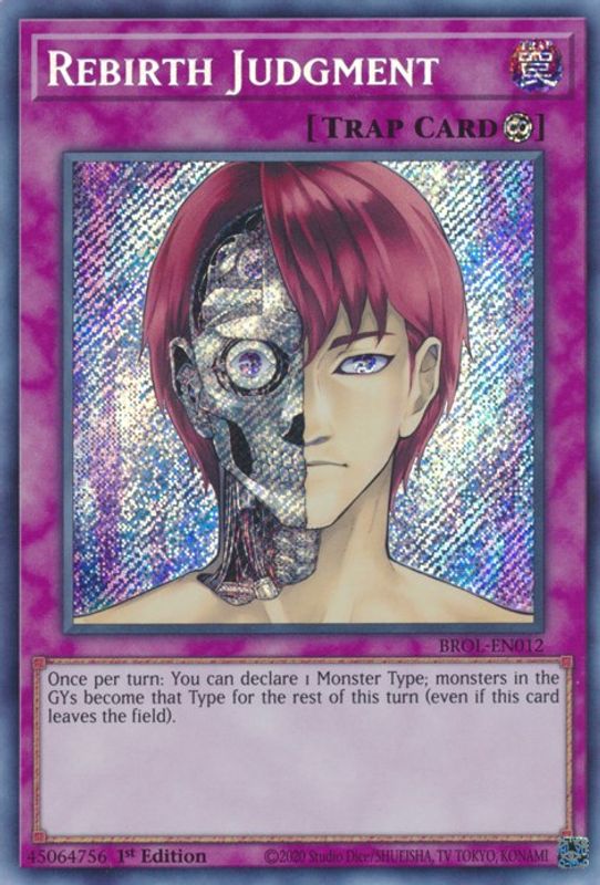 Rebirth Judgment - BROL-EN012 - Secret Rare