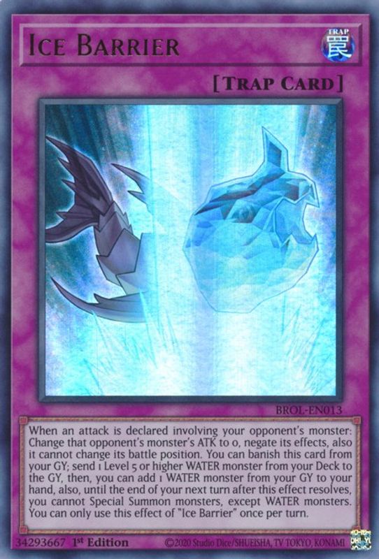 Ice Barrier - BROL-EN013 - Ultra Rare