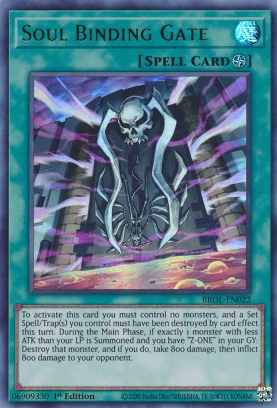 Soul Binding Gate - BROL-EN022 - Ultra Rare