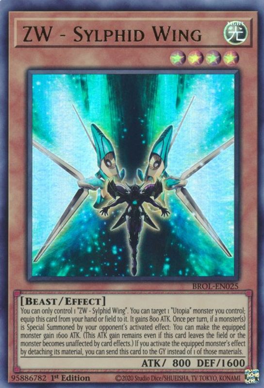 ZW - Sylphid Wing - BROL-EN025 - Ultra Rare