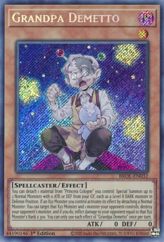 Grandpa Demetto - BROL-EN032 - Secret Rare