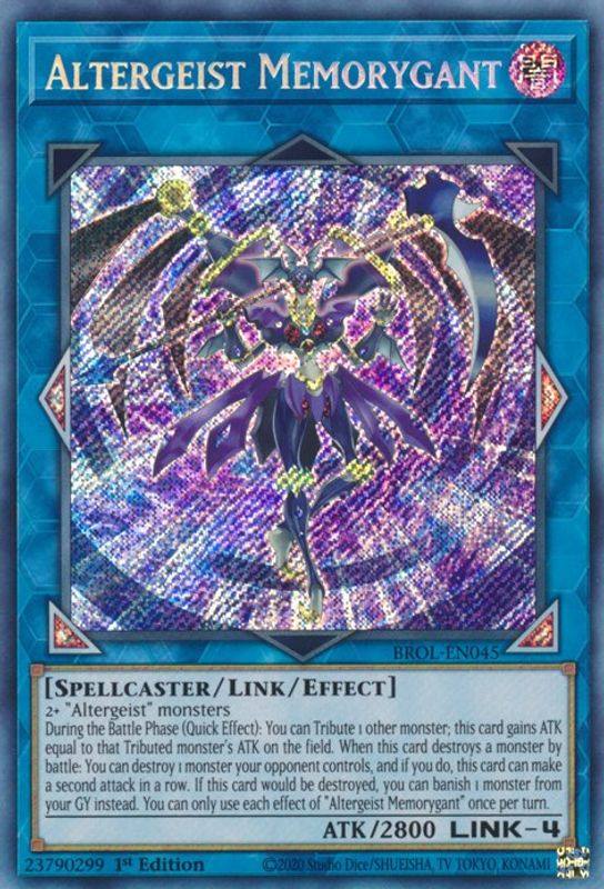 Altergeist Memorygant - BROL-EN045 - Secret Rare