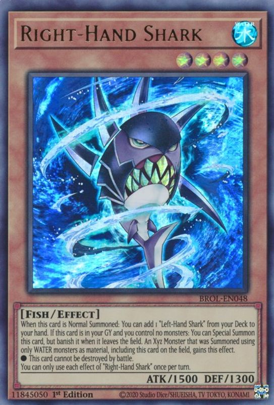 Right-Hand Shark - BROL-EN048 - Ultra Rare