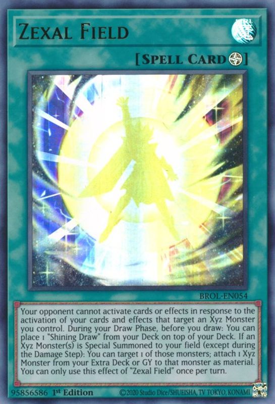 Zexal Field - BROL-EN054 - Ultra Rare