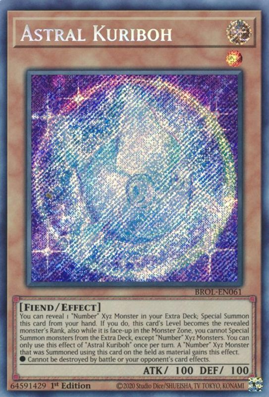 Astral Kuriboh - BROL-EN061 - Secret Rare