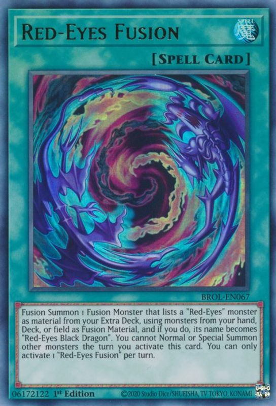 Red-Eyes Fusion - BROL-EN067 - Ultra Rare