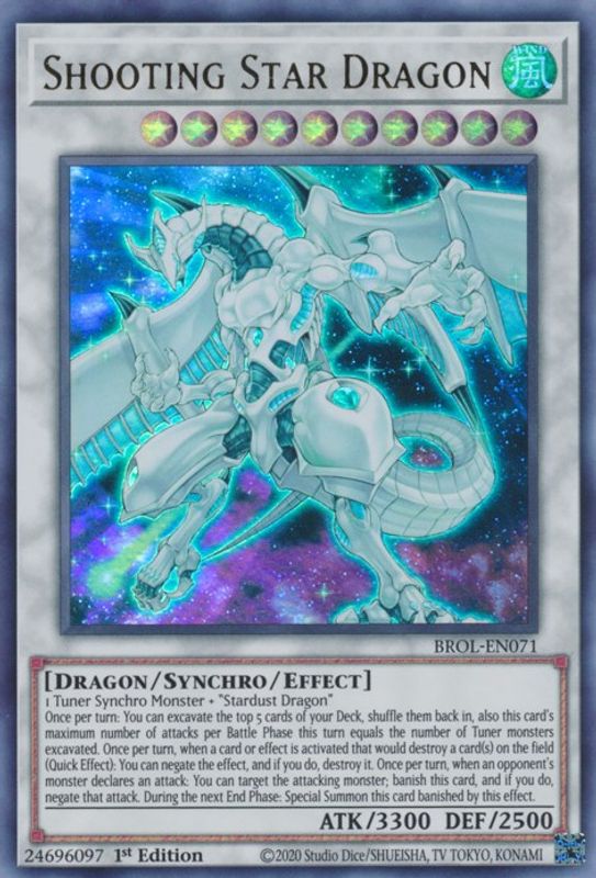 Shooting Star Dragon - BROL-EN071 - Ultra Rare