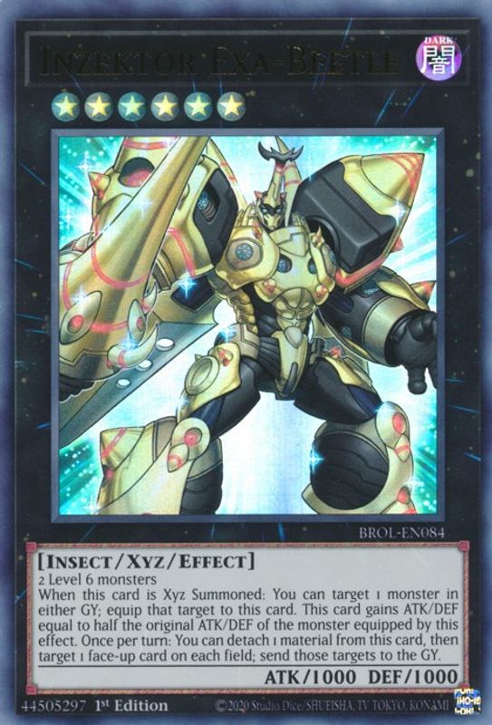 Inzektor Exa-Beetle - BROL-EN084 - Ultra Rare