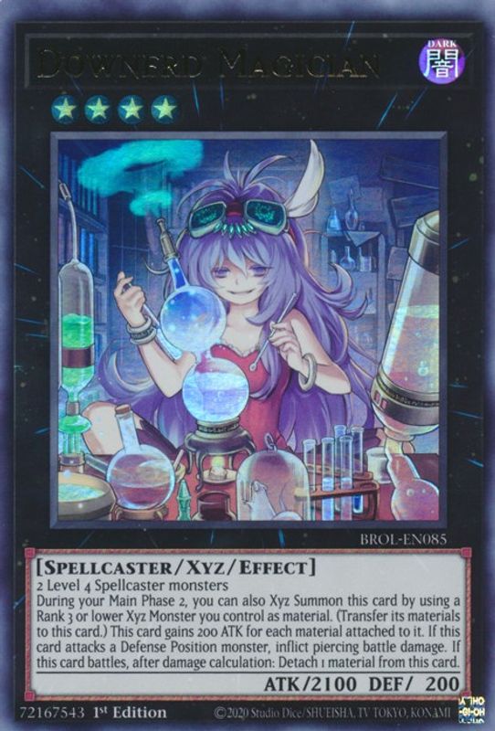 Downerd Magician - BROL-EN085 - Ultra Rare