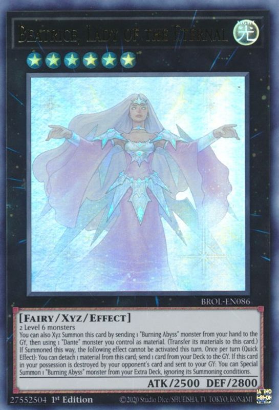 Beatrice, Lady of the Eternal - BROL-EN086 - Ultra Rare