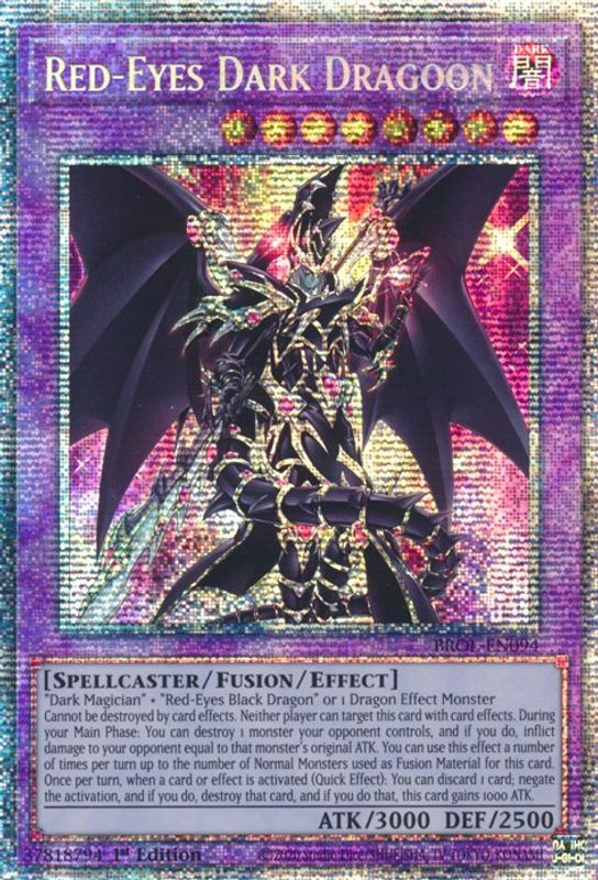 Red-Eyes Dark Dragoon - BROL-EN094 - Starlight Rare