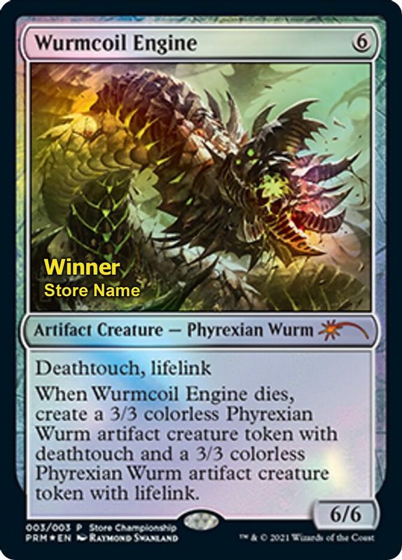 Wurmcoil Engine (Winner) - 3 - Promo