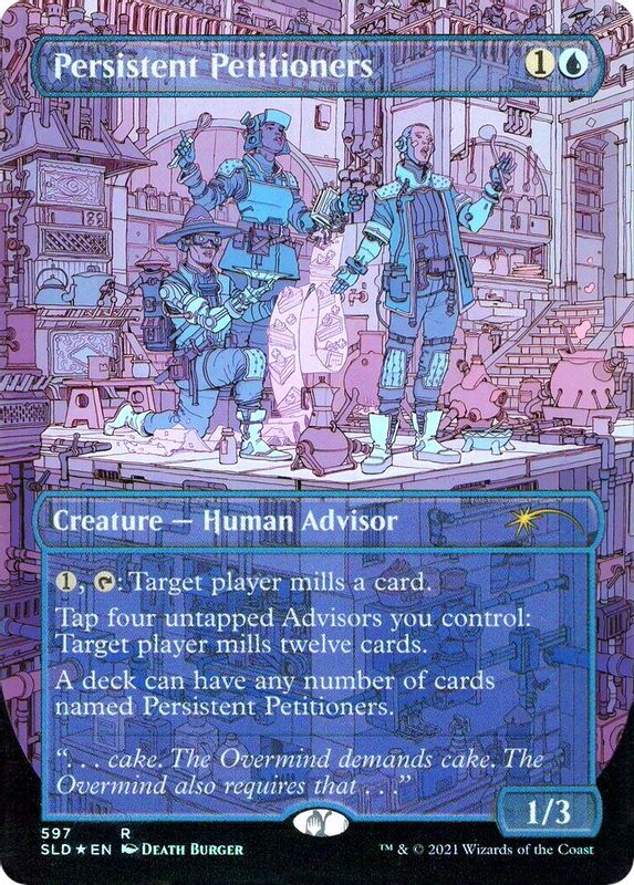 Persistent Petitioners (597) - 597 - Rare