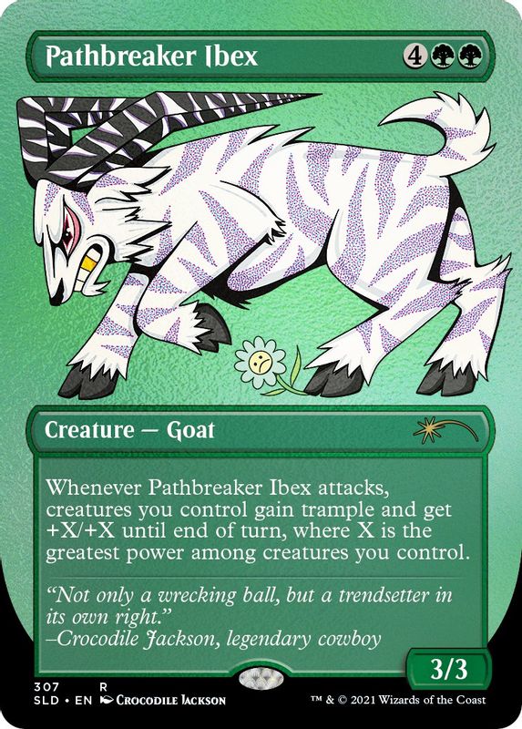 Pathbreaker Ibex (Foil Etched) - 307 - Rare