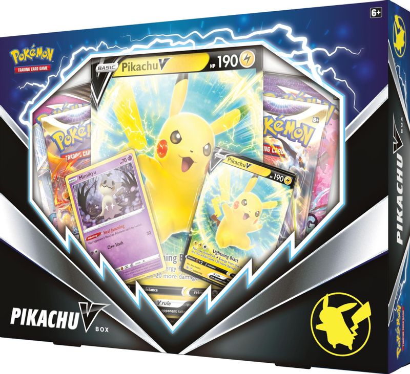 Pikachu V Box