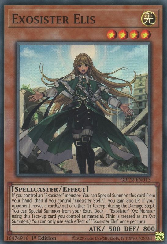 Exosister Elis - GRCR-EN013 - Super Rare