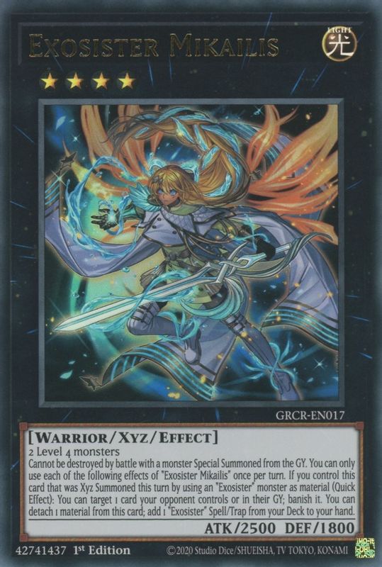 Exosister Mikailis - GRCR-EN017 - Ultra Rare