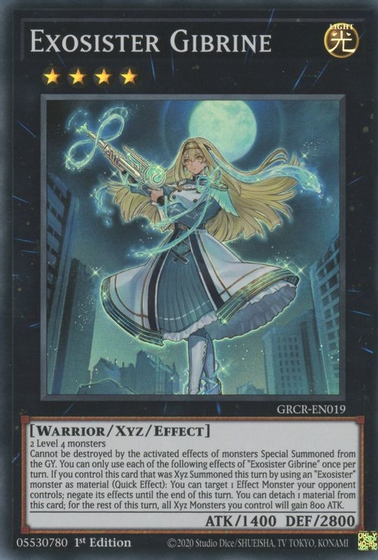 Exosister Gibrine - GRCR-EN019 - Super Rare