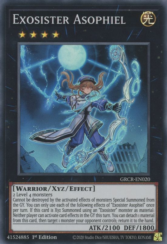 Exosister Asophiel - GRCR-EN020 - Super Rare