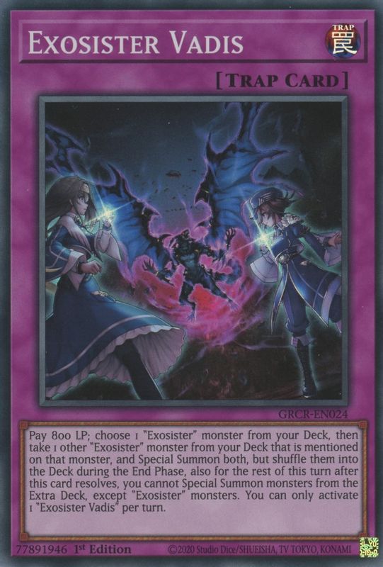 Exosister Vadis - GRCR-EN024 - Super Rare