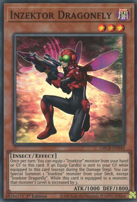 Inzektor Dragonfly - GRCR-EN040 - Super Rare