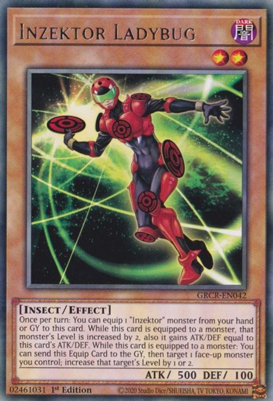 Inzektor Ladybug - GRCR-EN042 - Rare