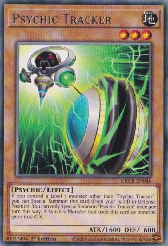 Psychic Tracker - GRCR-EN046 - Rare