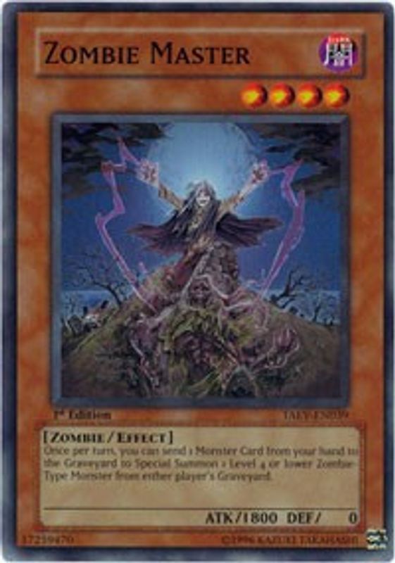 Zombie Master - TAEV-EN039 - Super Rare