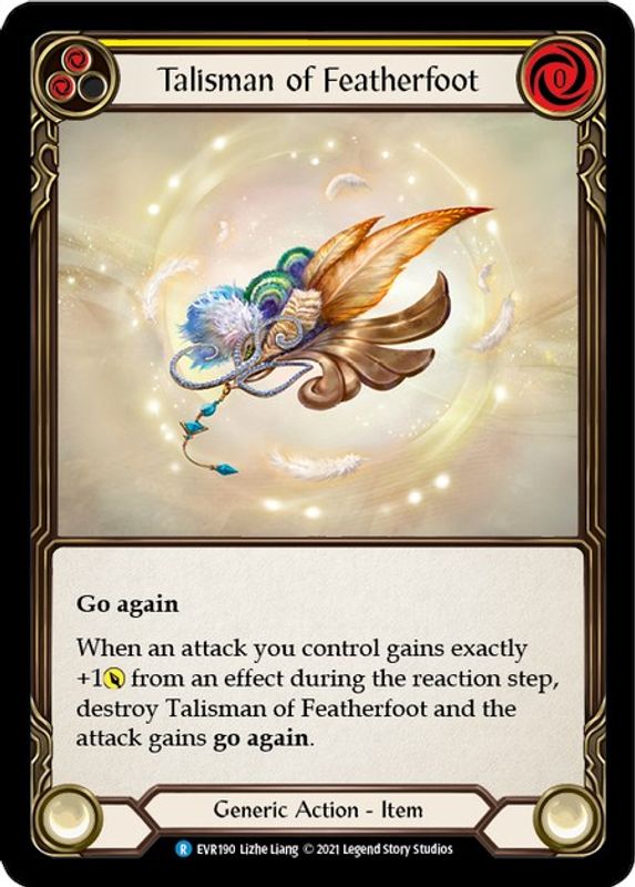 Talisman of Featherfoot - EVR190 - Rare