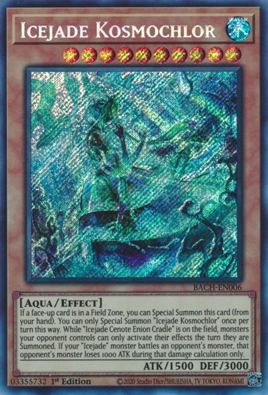 Icejade Kosmochlor - BACH-EN006 - Secret Rare