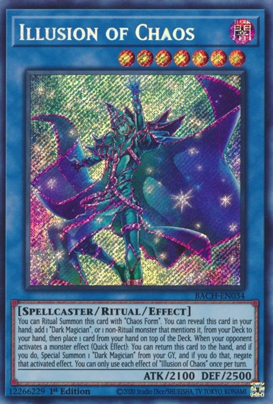 Illusion of Chaos - BACH-EN034 - Secret Rare