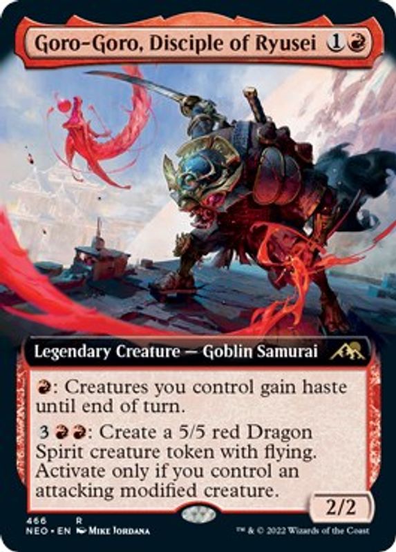 Goro-Goro, Disciple of Ryusei (Extended Art) - 466 - Rare