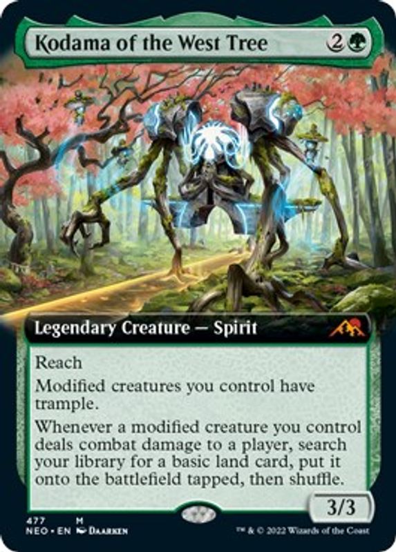 Kodama of the West Tree (Extended Art) - 477 - Mythic