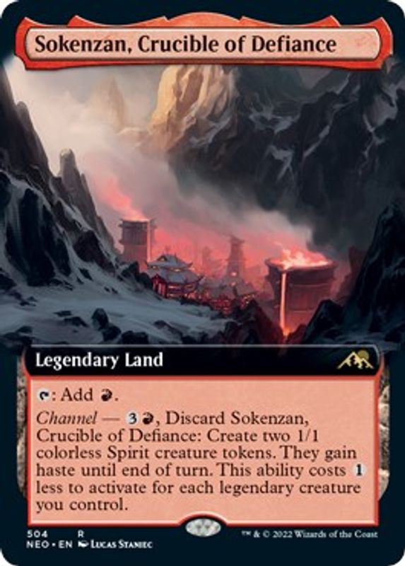 Sokenzan, Crucible of Defiance (Extended Art) - 504 - Rare