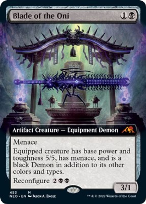 Blade of the Oni (Extended Art) - 453 - Mythic