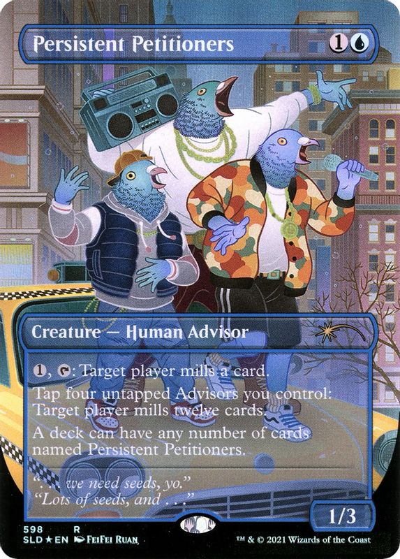 Persistent Petitioners (598) - 598 - Rare