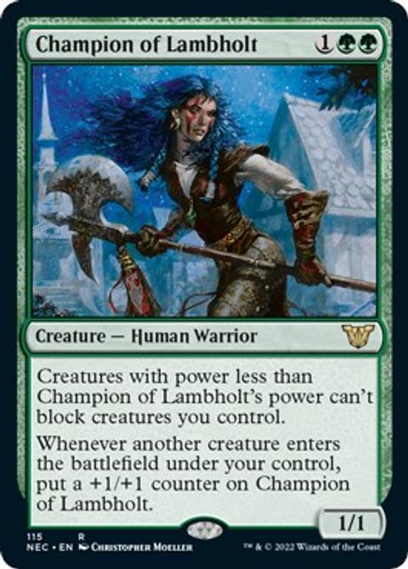 Champion of Lambholt - 115 - Rare