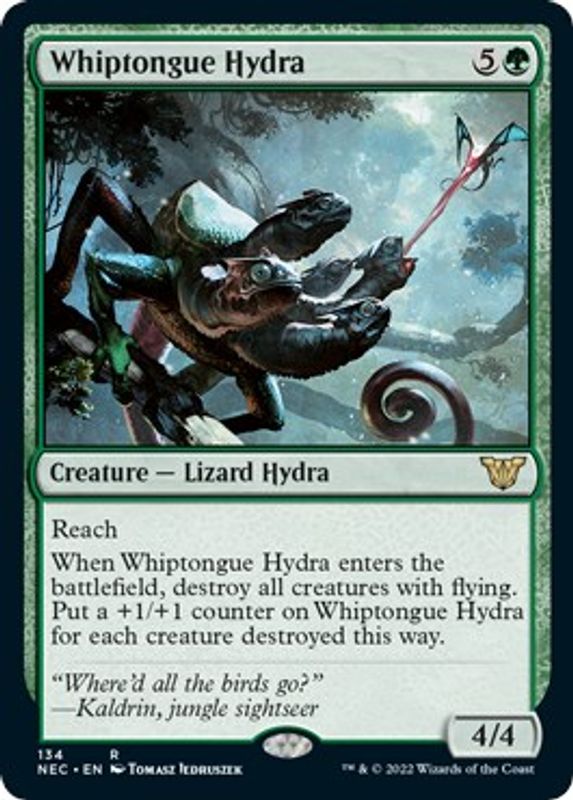 Whiptongue Hydra - 134 - Rare