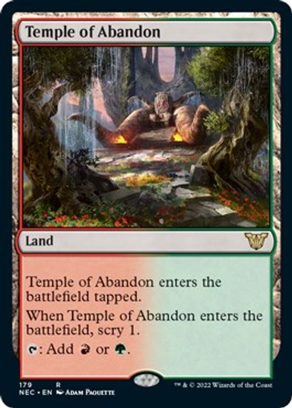 Temple of Abandon - 179 - Rare