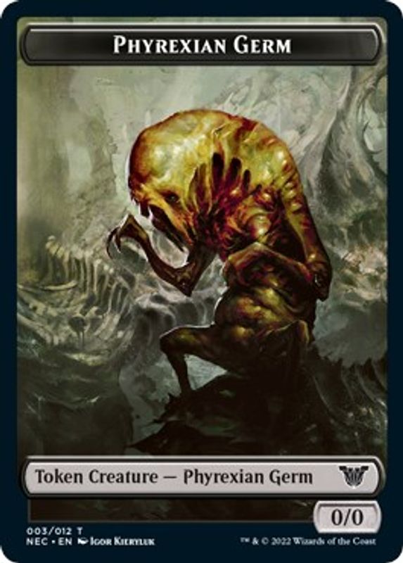 Phyrexian Germ // Spirit Double-sided Token - Token