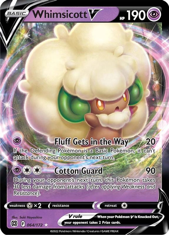 Whimsicott V - 064/172 - Ultra Rare