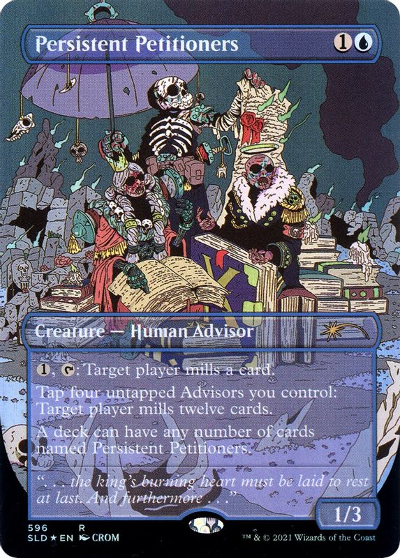 Persistent Petitioners (596) - 596 - Rare