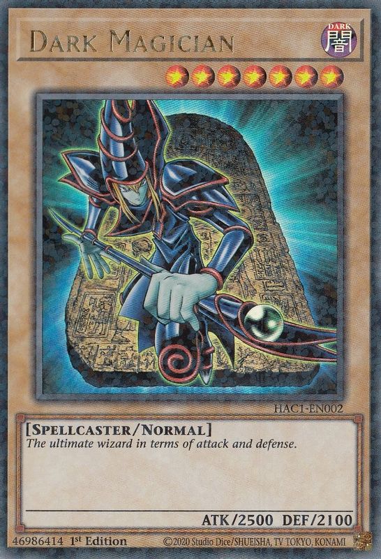 Dark Magician (Duel Terminal) - HAC1-EN002 - Duel Terminal Technology Ultra Rare