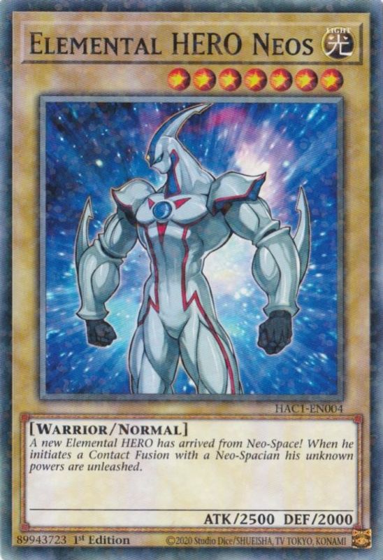 Elemental HERO Neos (Duel Terminal) - HAC1-EN004 - Duel Terminal Technology Common