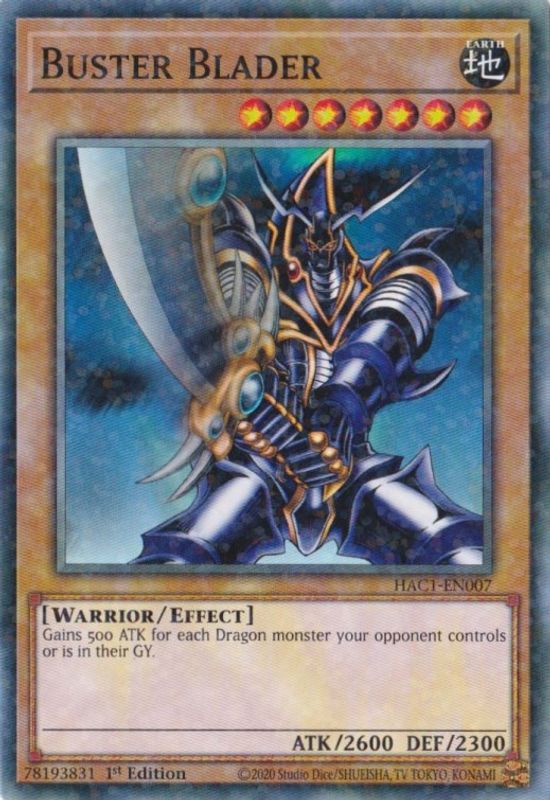 Buster Blader (Duel Terminal) - HAC1-EN007 - Duel Terminal Technology Common