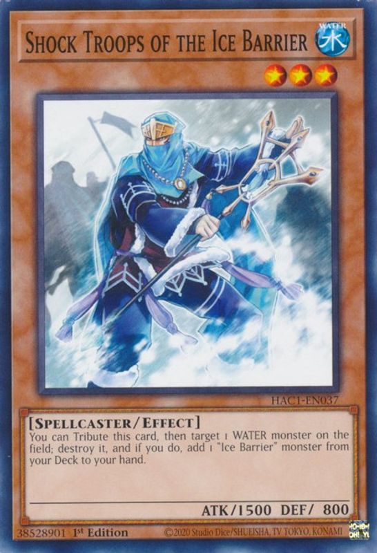 Shock Troops of the Ice Barrier - HAC1-EN037 - Common