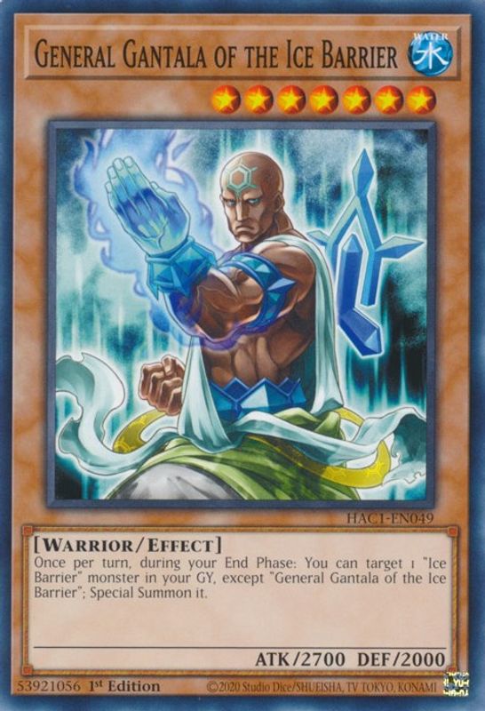 General Gantala of the Ice Barrier - HAC1-EN049 - Common